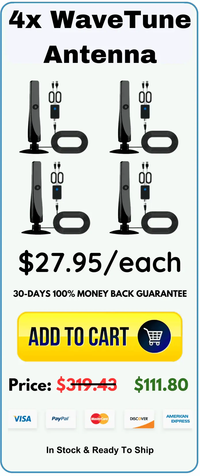  WaveTune Antenna offer package price 